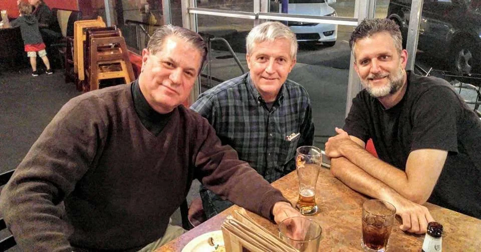 From left to right: Joel, Jayme, Bill