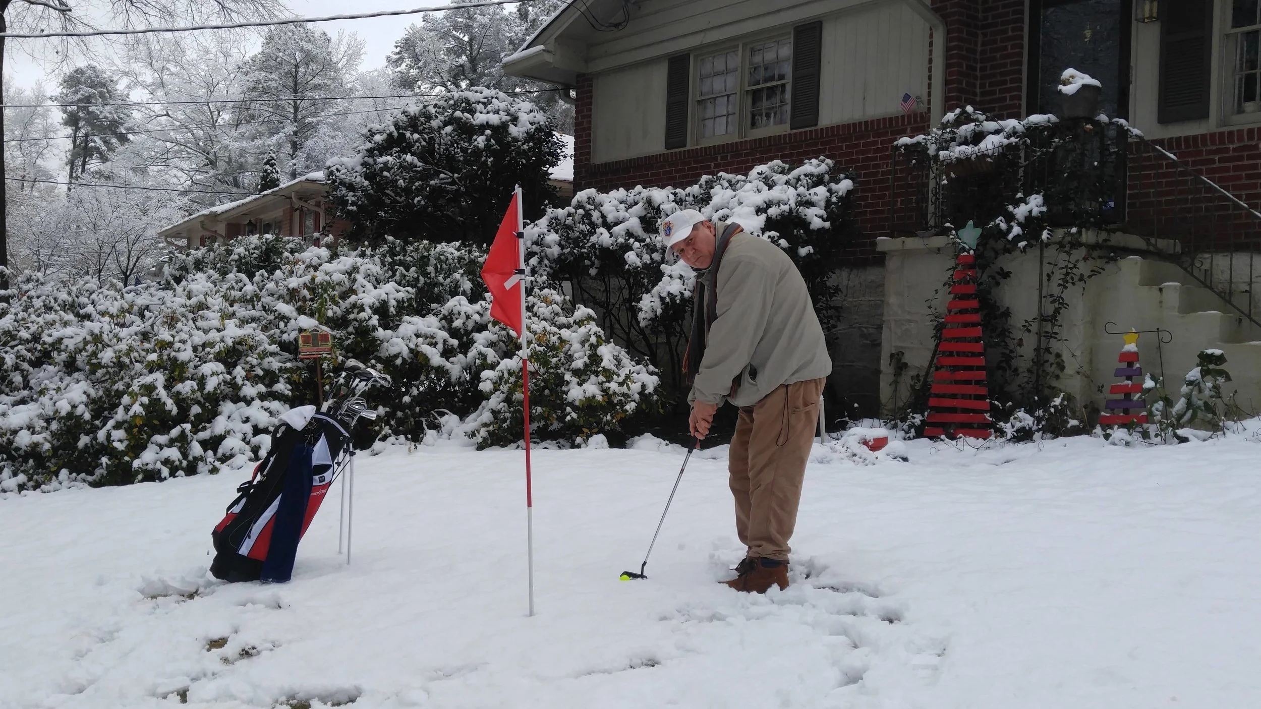 Perfect Putting Conditions! December 8, 2017