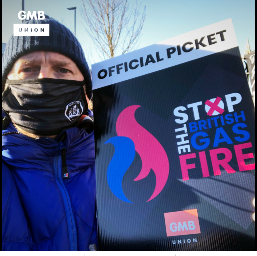 Solidarity with striking British Gas workers