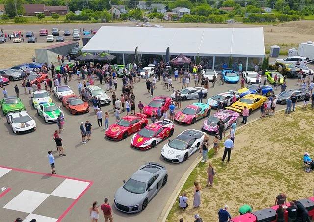 #GoldRushRally at the @m1concourse today.