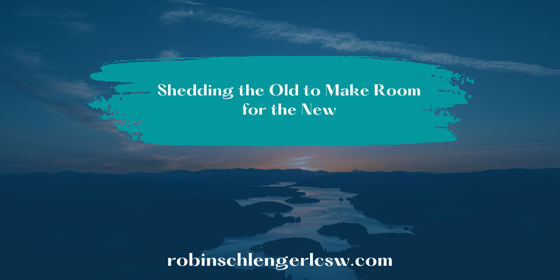 Shedding the Old to Make Room for the New