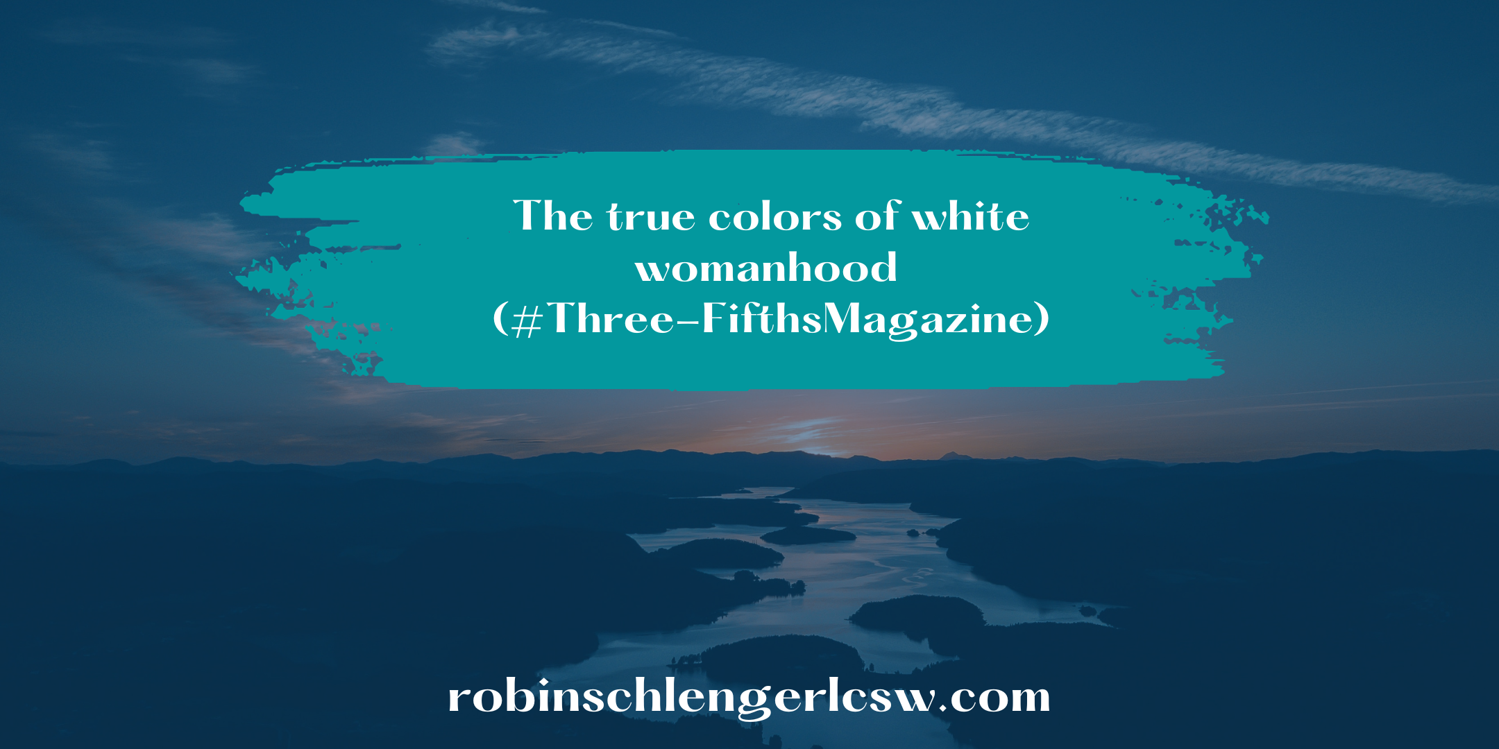 The true colors of white womanhood (#Three-FifthsMagazine)