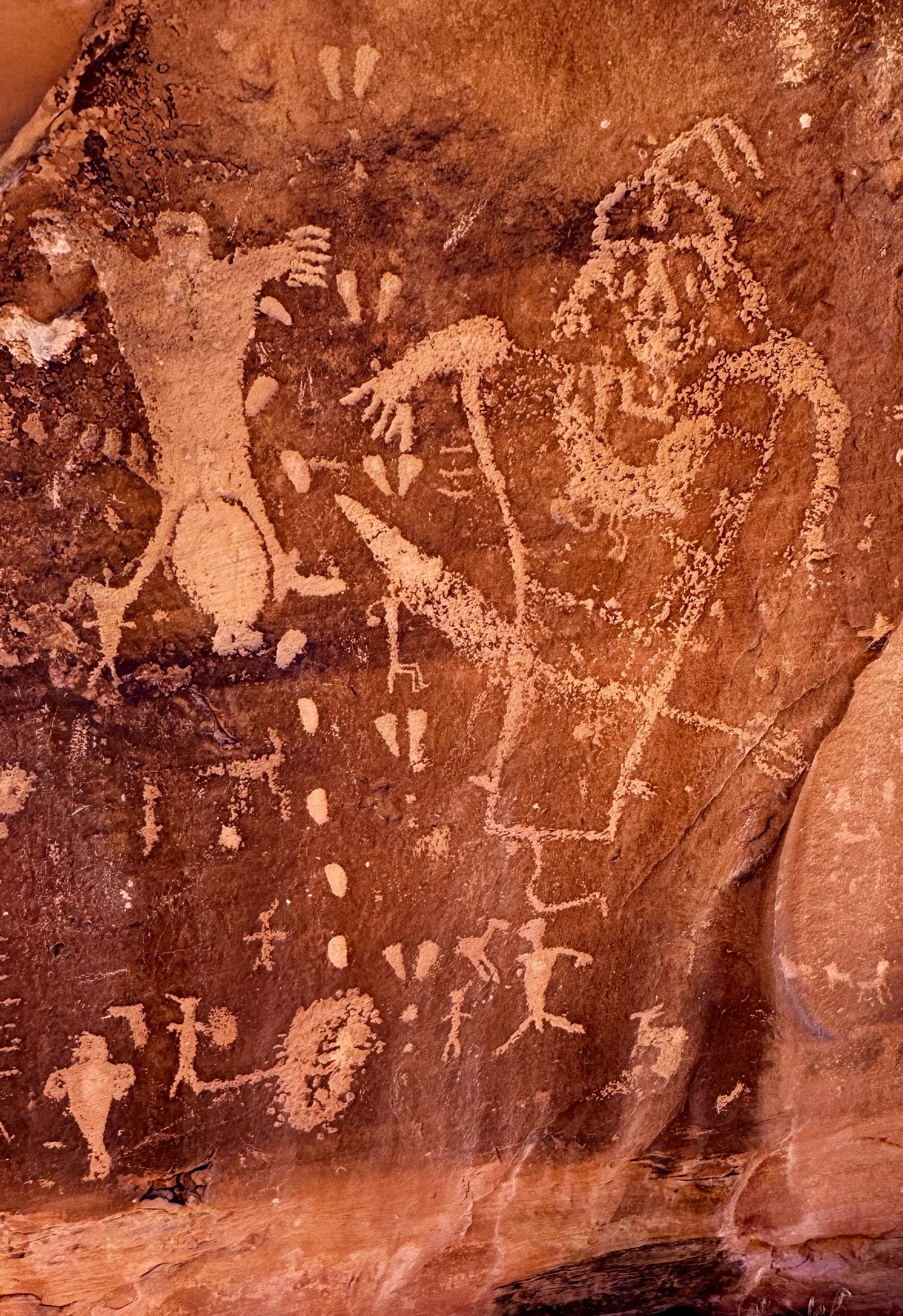 Birthing Scene Petroglyph, Moab, Utah 2024