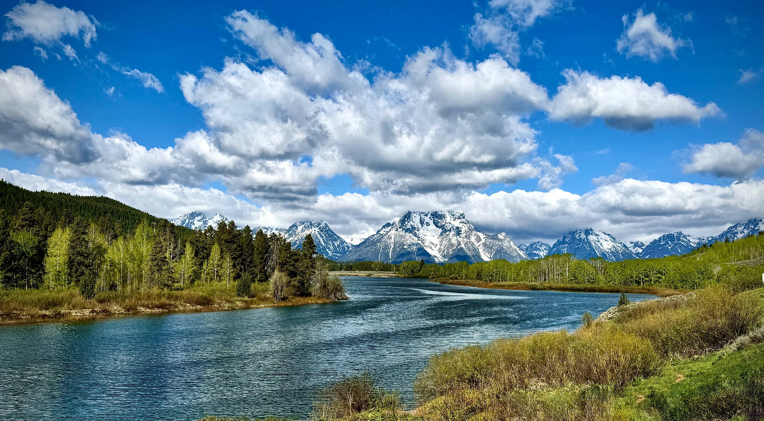 Snake River and Tetons, Grand Teton National Park, Wyoming 2024