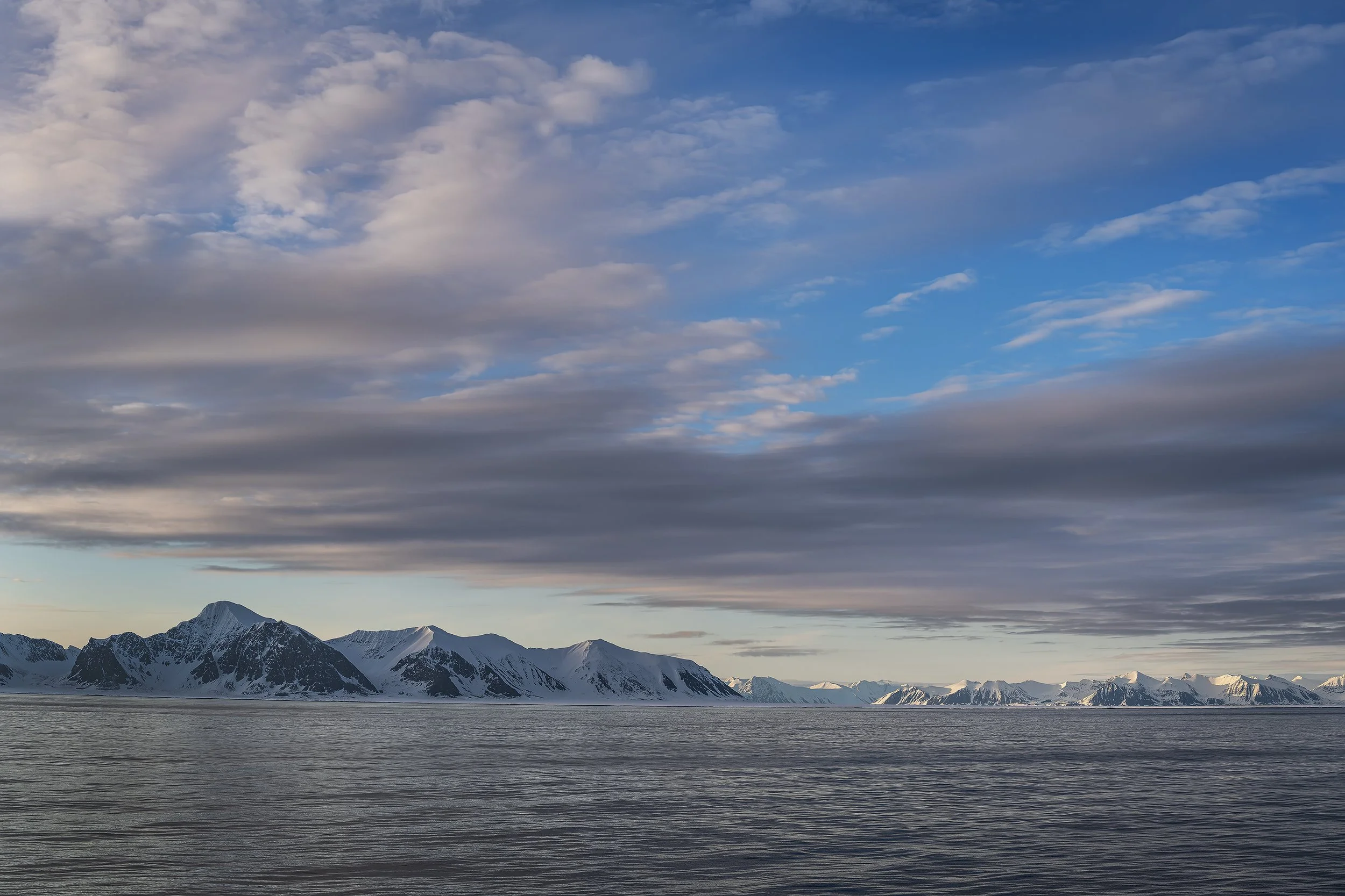 Daybreak, Early Morning, Svalbard 2026