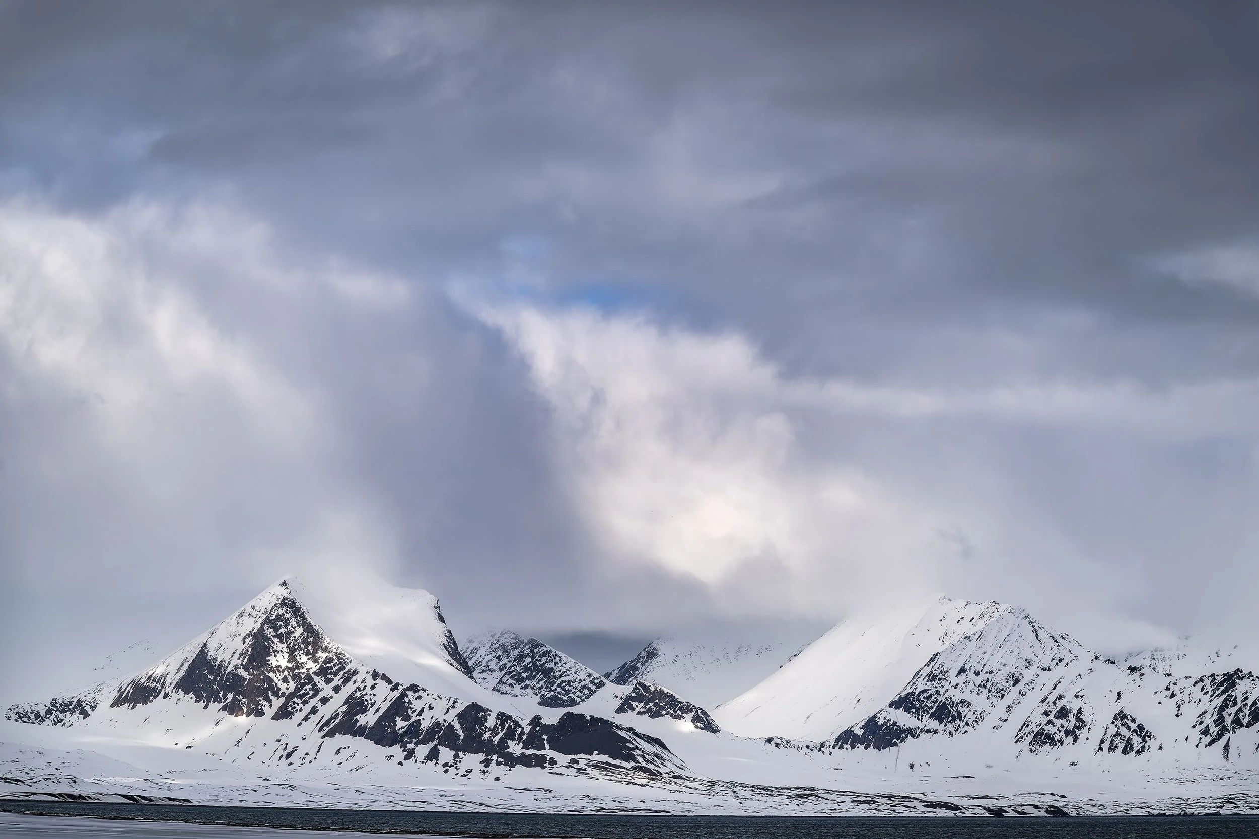 Clouds and Glaciers, Svalbard 2026