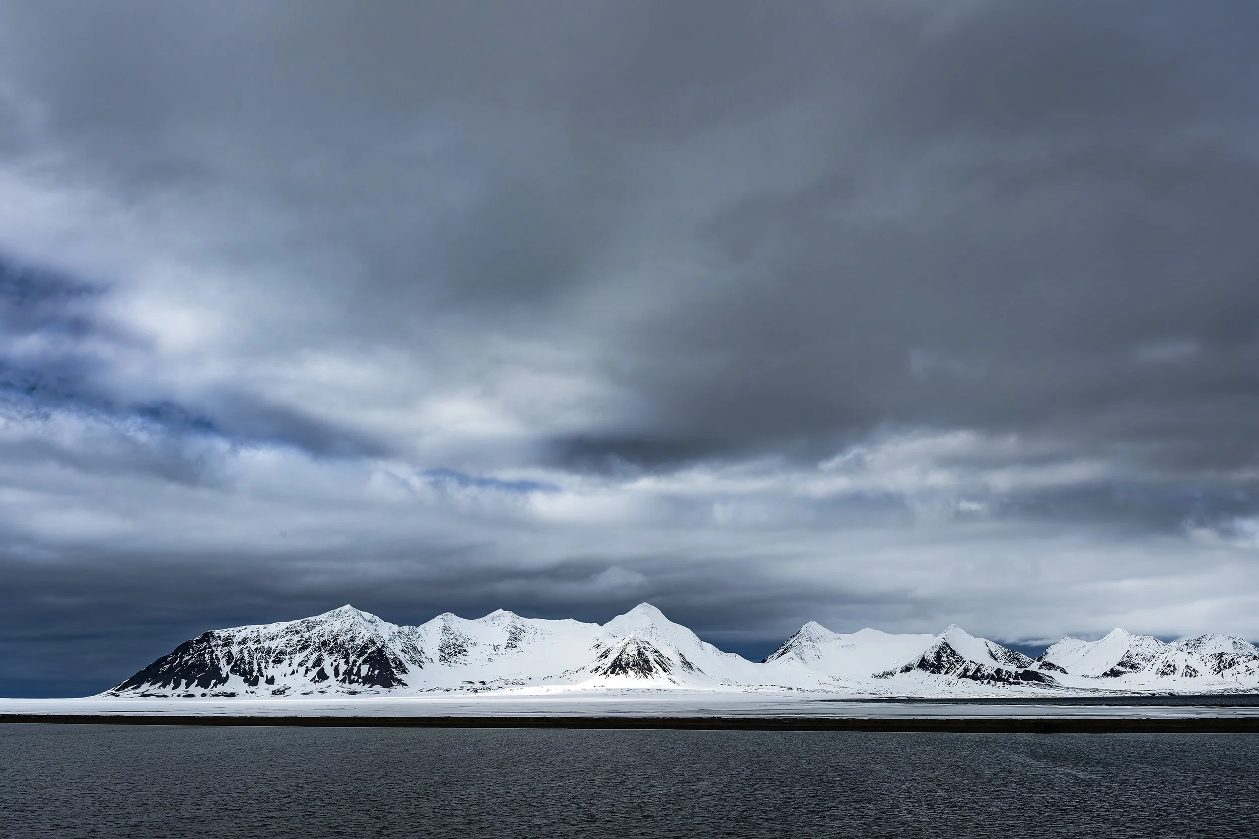 Glacial Mountains and Angry Skies, Svalbard 2026