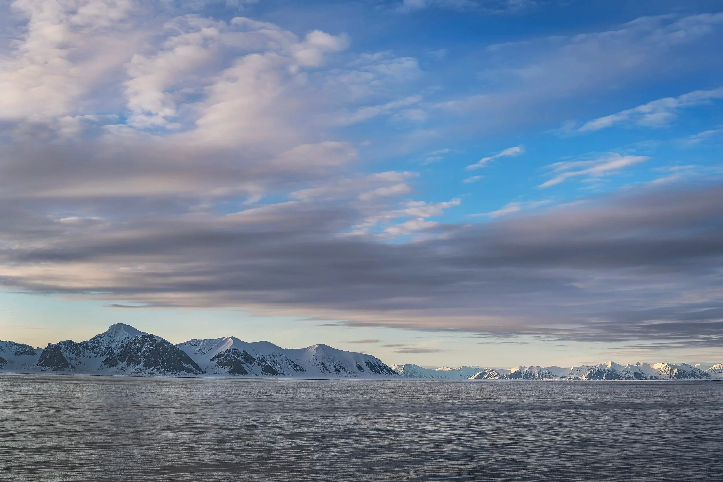 Daybreak, Early Morning, Svalbard 2026