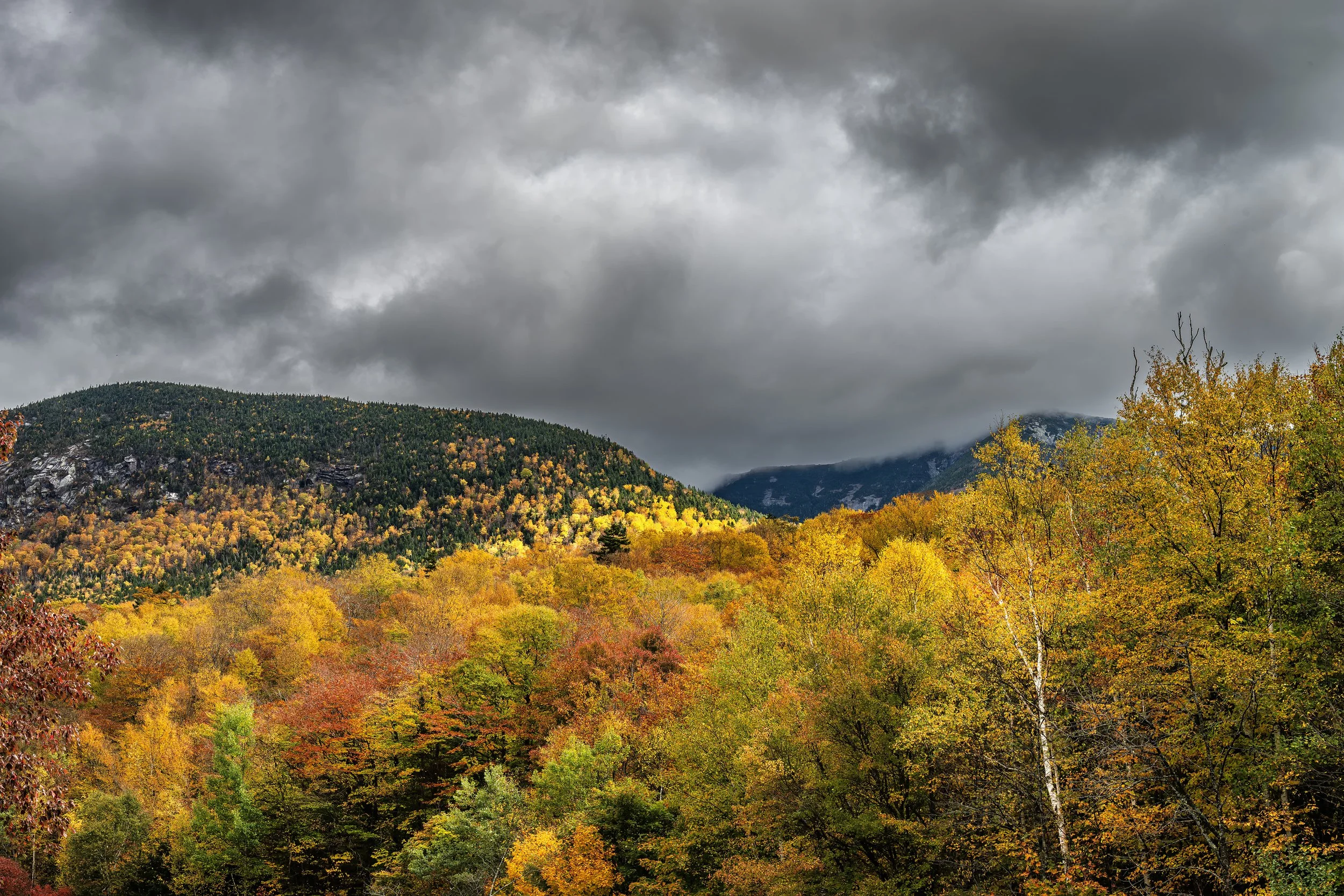 Storm Clouds, Colorful Hills, New Hampshire 2026