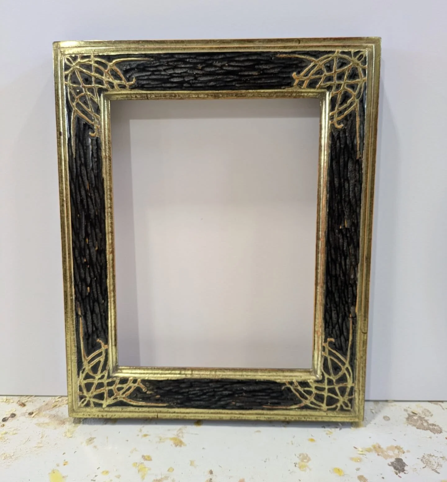 One of a kind hand carved
9x12 
22k in and out/ corners
$330 + free shipping
.
Comment below to enter drawing for purchase. Name will be chosen in about five minutes.