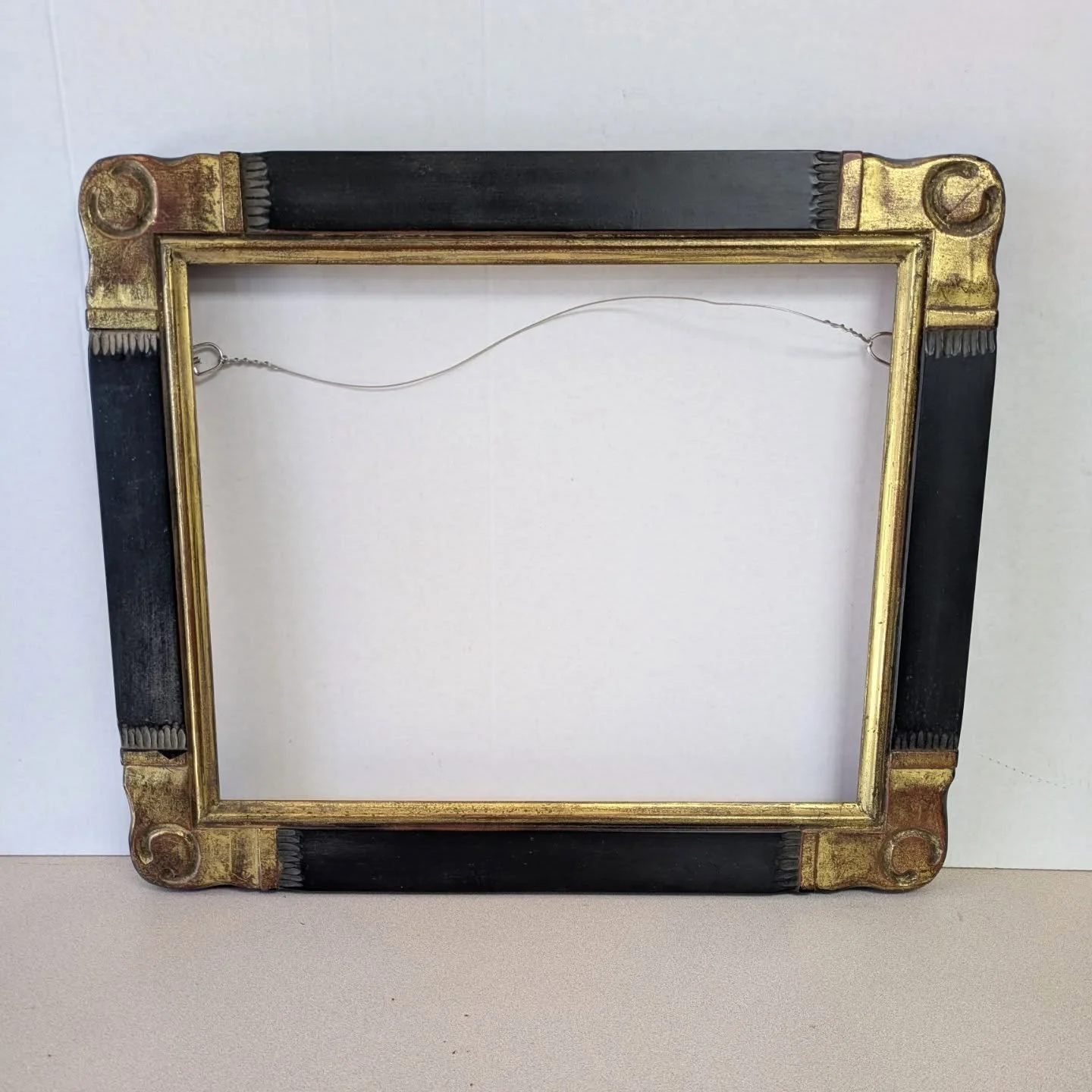 AVAILABLE 
Norse 2 3/4" width
16x20
22k corners and inside lip. Black panel
$490 + free shipping. 
.
Comment below if interested in purchasing