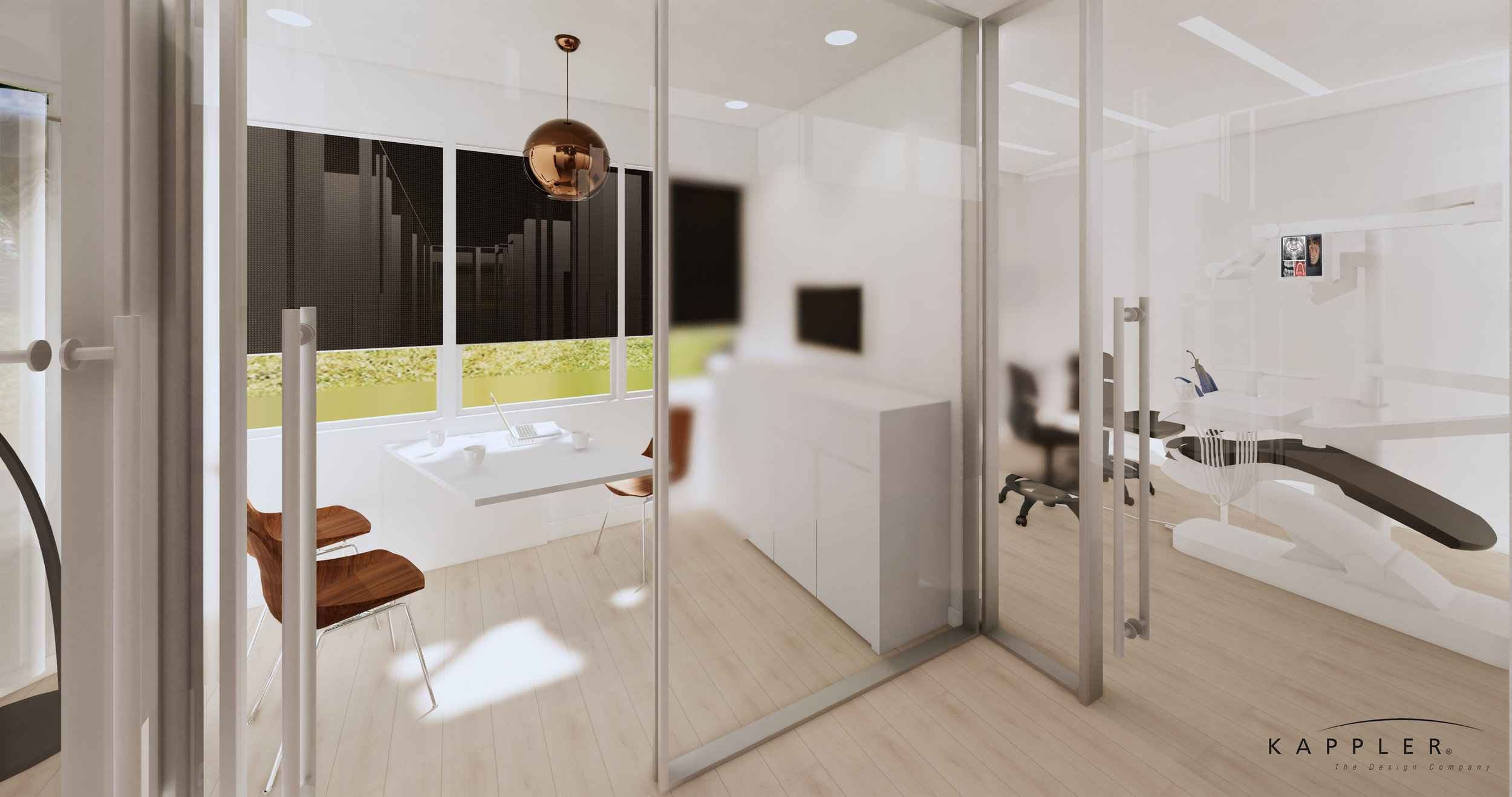 modern nordic dental consultation office design