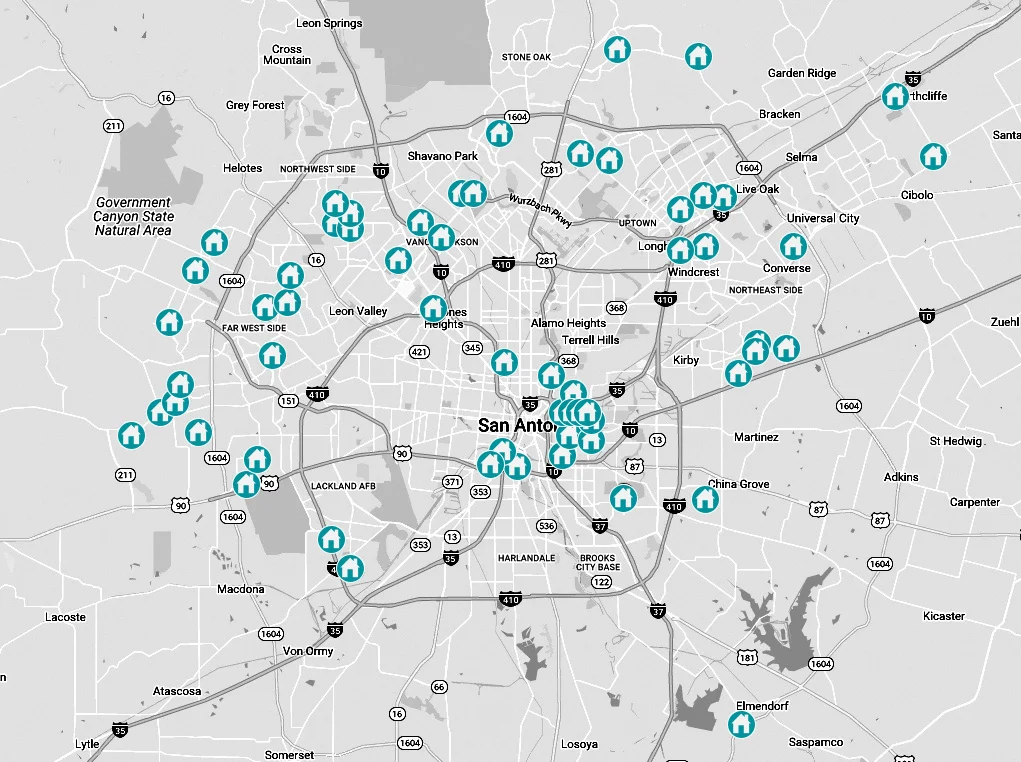 We also manage properties in Houston, Austin, & everywhere in between. 