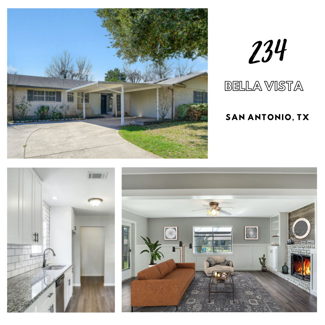 234 Bella Vista For Sale — Full Spectrum Realty San Antonio Realty