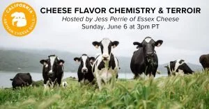 Cheese Flavor Chemistry &amp; Terroir (Virtual): California Artisan Cheese Guild