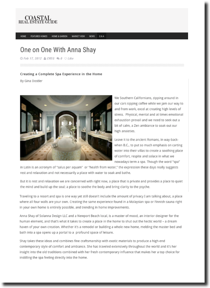Interview - Coastal Real Estate Guide