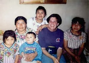 As a long-term accompanier with Witness for Peace in Santiago de Atitlán, Guatemala, 1994
