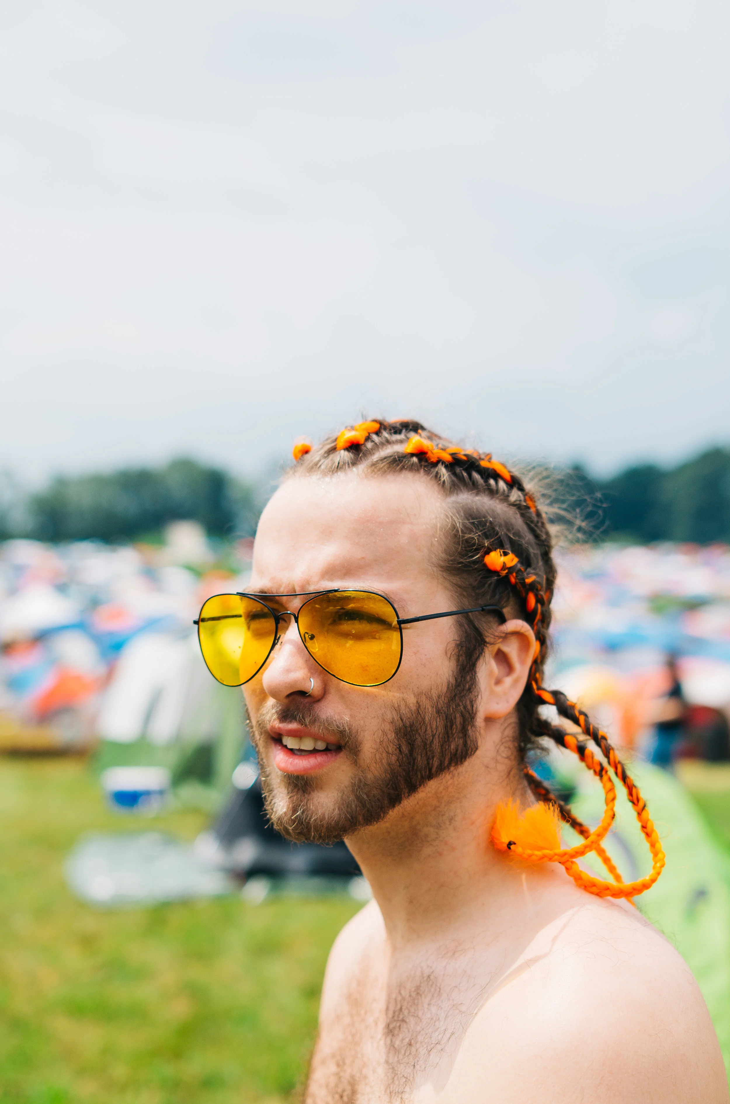 unknown individual captured in Butler, Ohio at fEST. 