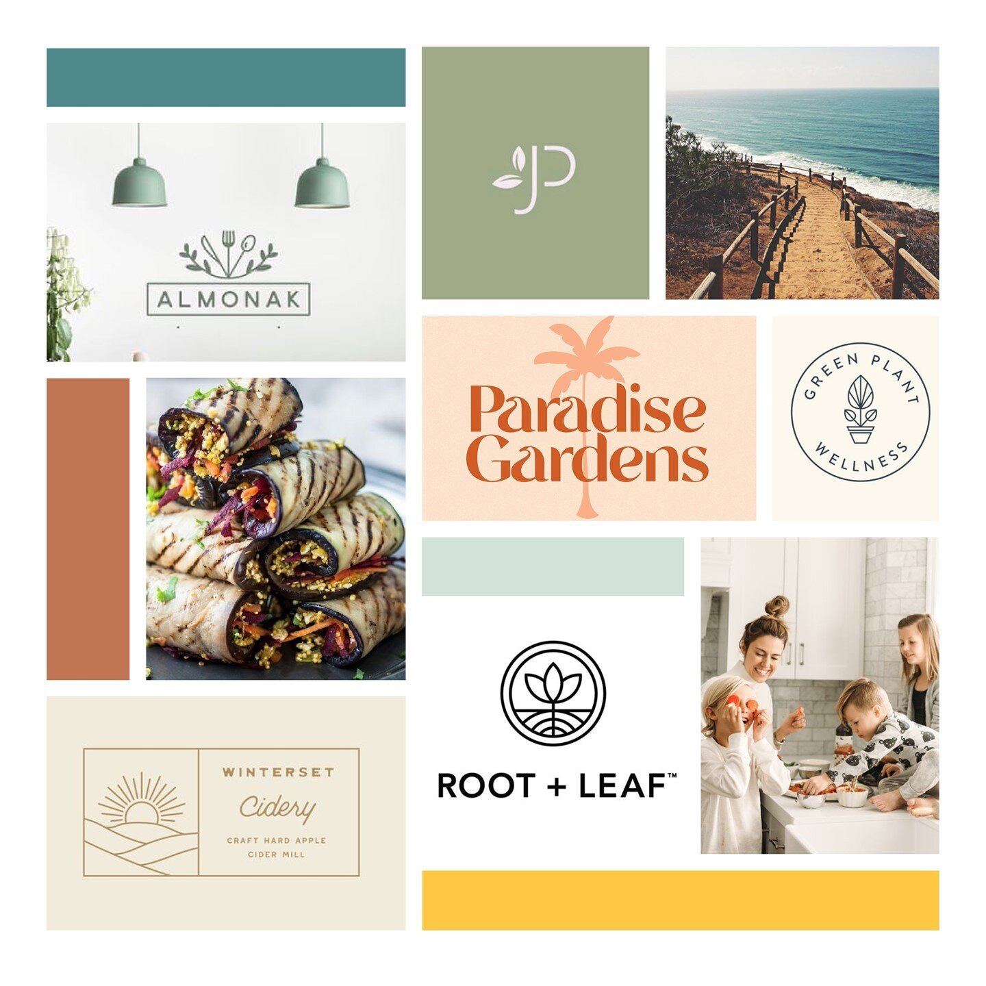 Loving this mood board for a new meal delivery company. We use mood boards to begin every branding project to convey our ideas to the client. It acts as the visual starting point and ensures we are on the same page moving forward 👍 ⁠
⁠
#moodboard #s