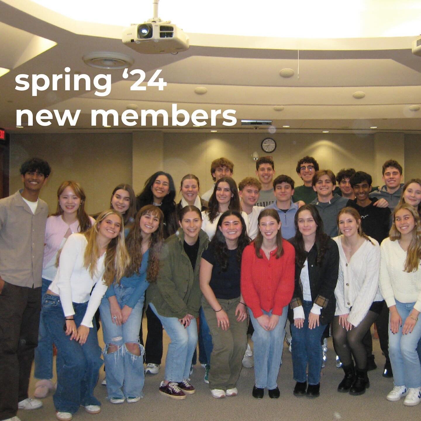 Please join us in welcoming our Spring &lsquo;24 new member class! We are so excited to welcome these amazing talents to our team, and we cannot wait to see what they achieve!🚀🚀🚀