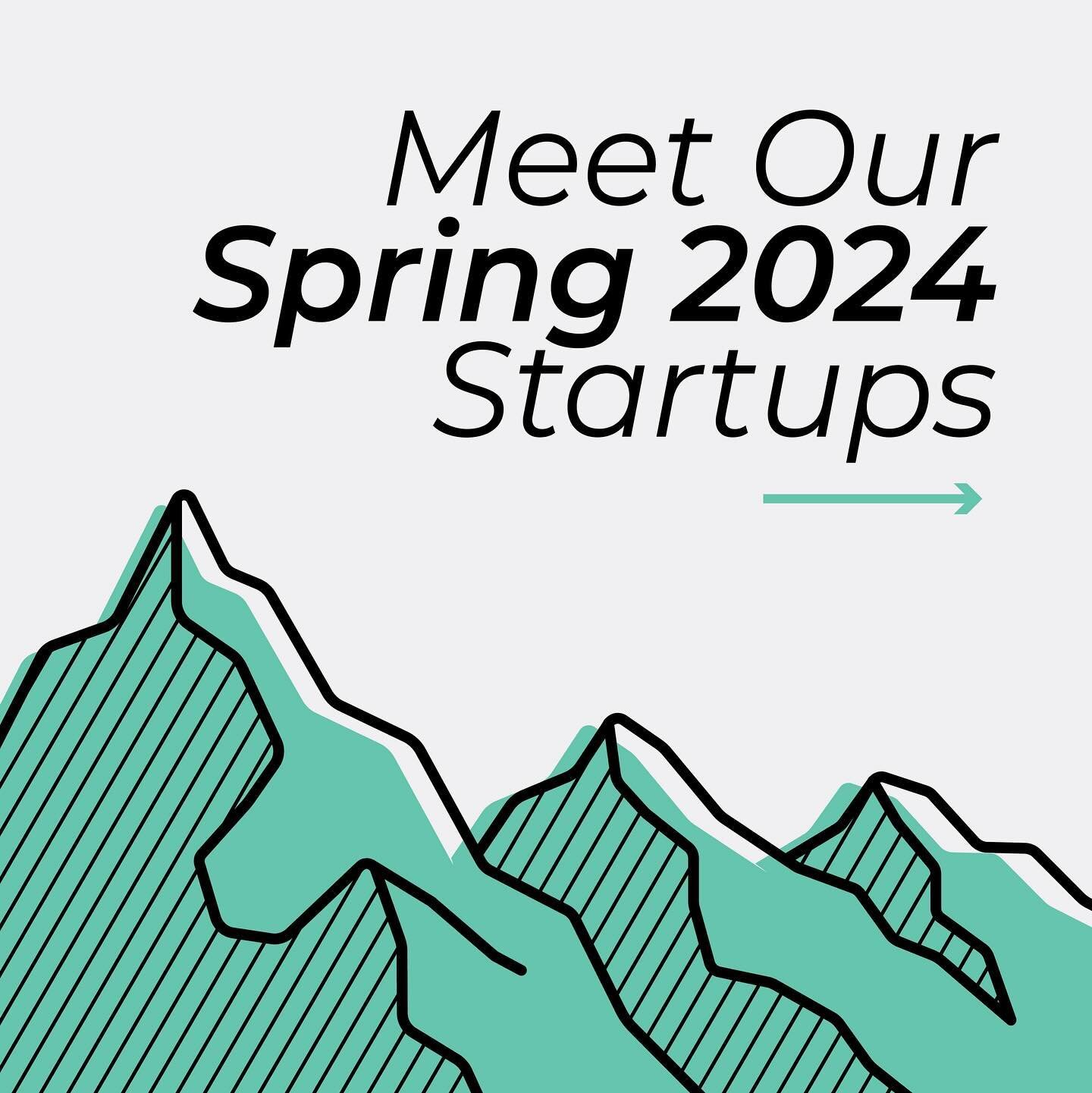 Introducing our Spring 2024 Startup Cohort! This semester, we are working with 5 LaunchPad startups and 5 Venture Accelerator startups.
We are confident that these startups have the potential to significantly develop and scale in the 10 weeks they sp