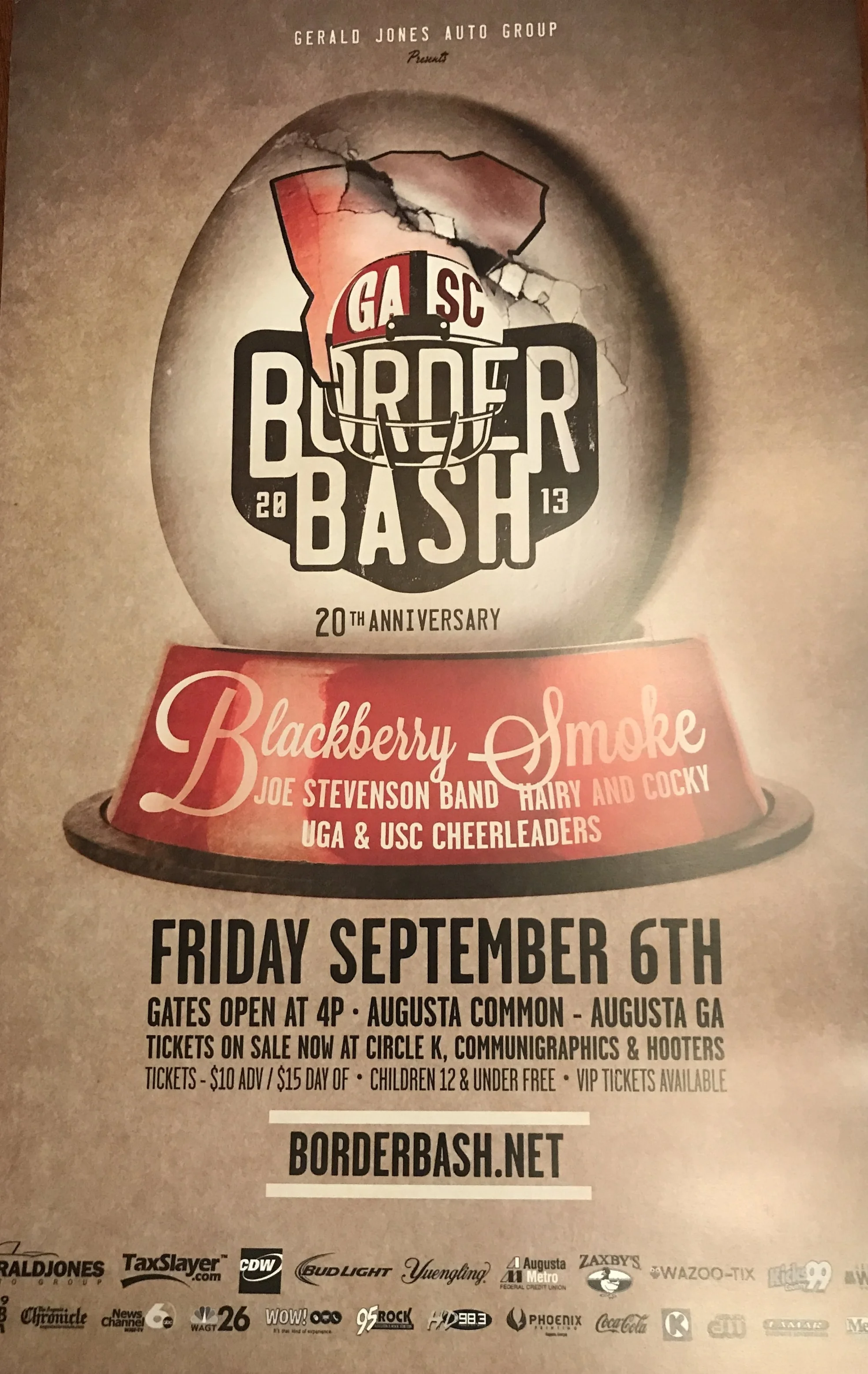 Border Bash 20th Anniversary featuring Blackberry Smoke
