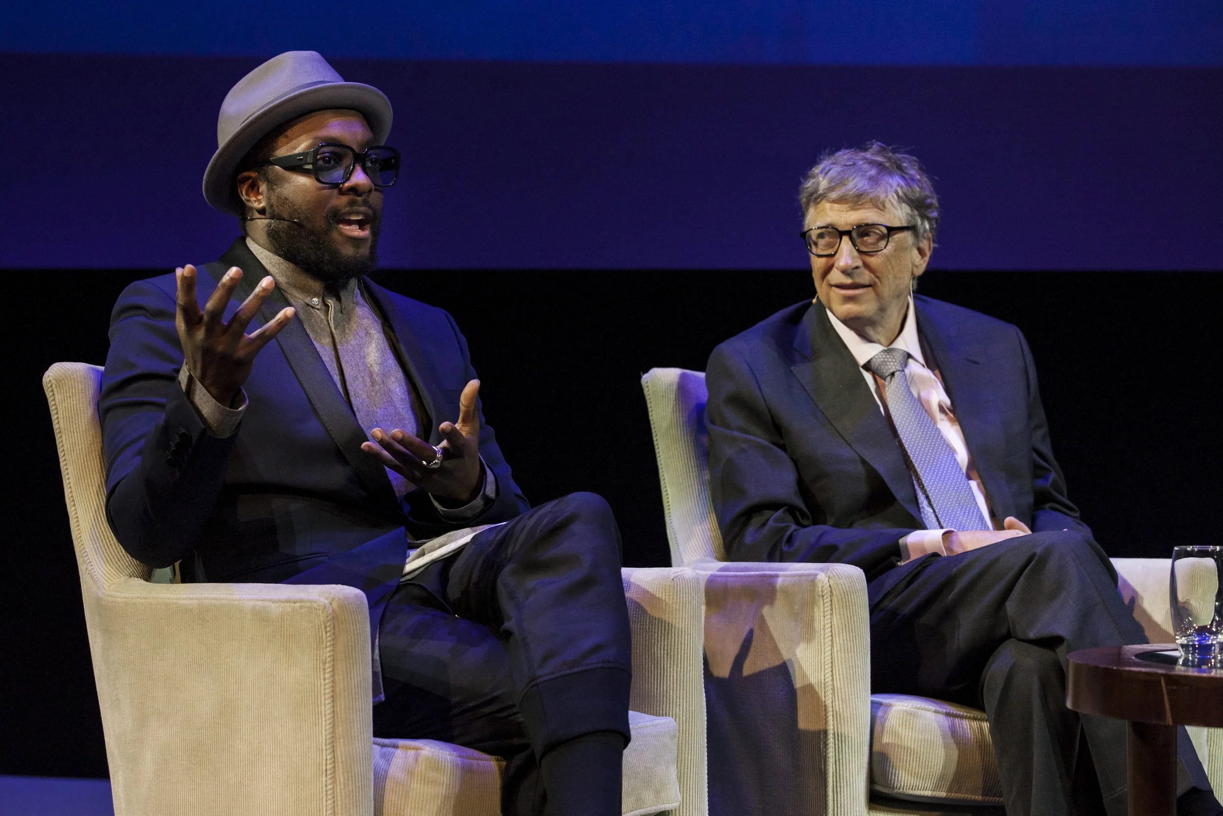  Will.I.Am &amp; Bill Gates 