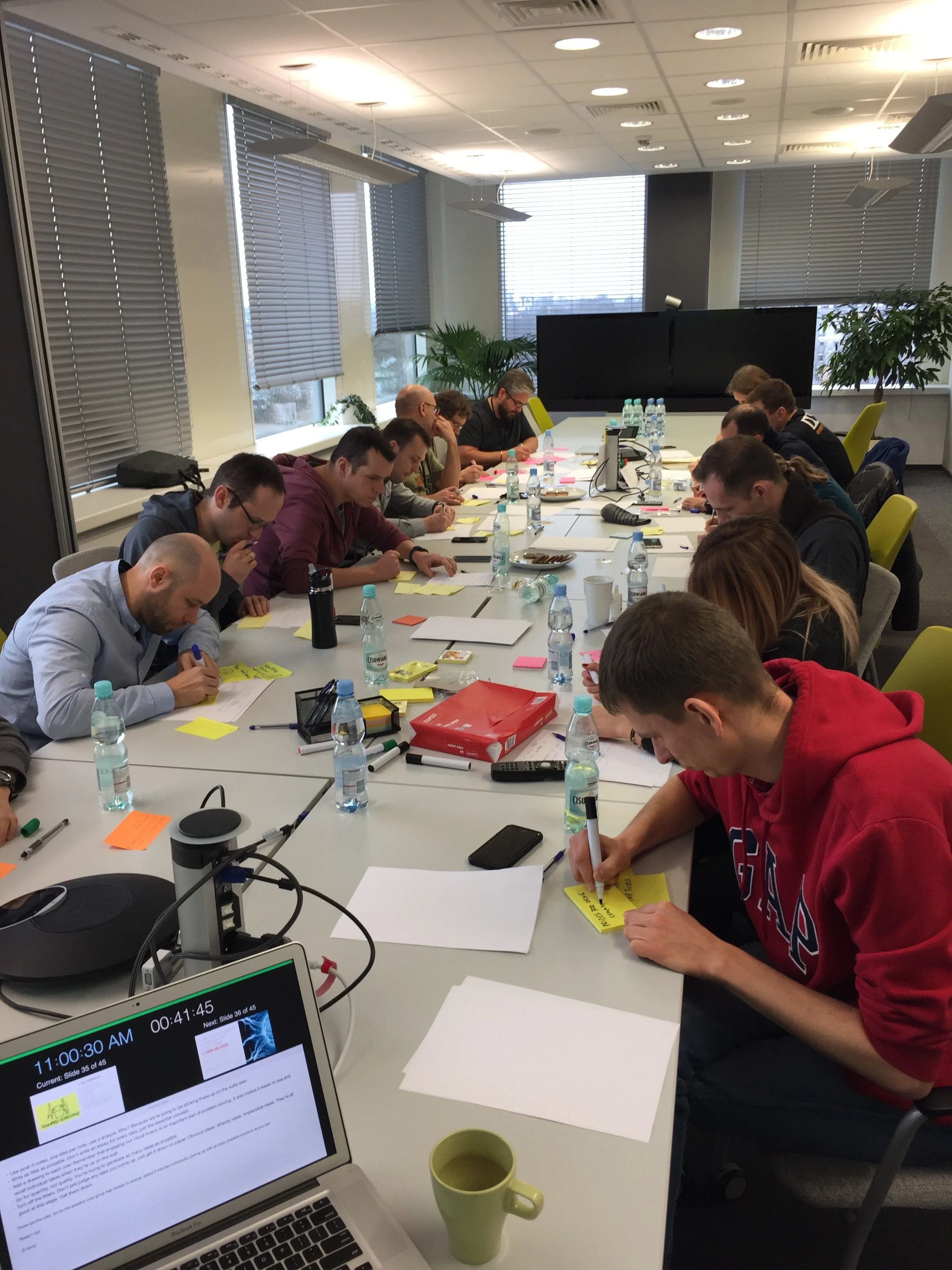 Facilitating a brainstorming workshop