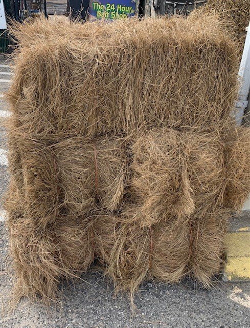 Straw Hay Picked Up