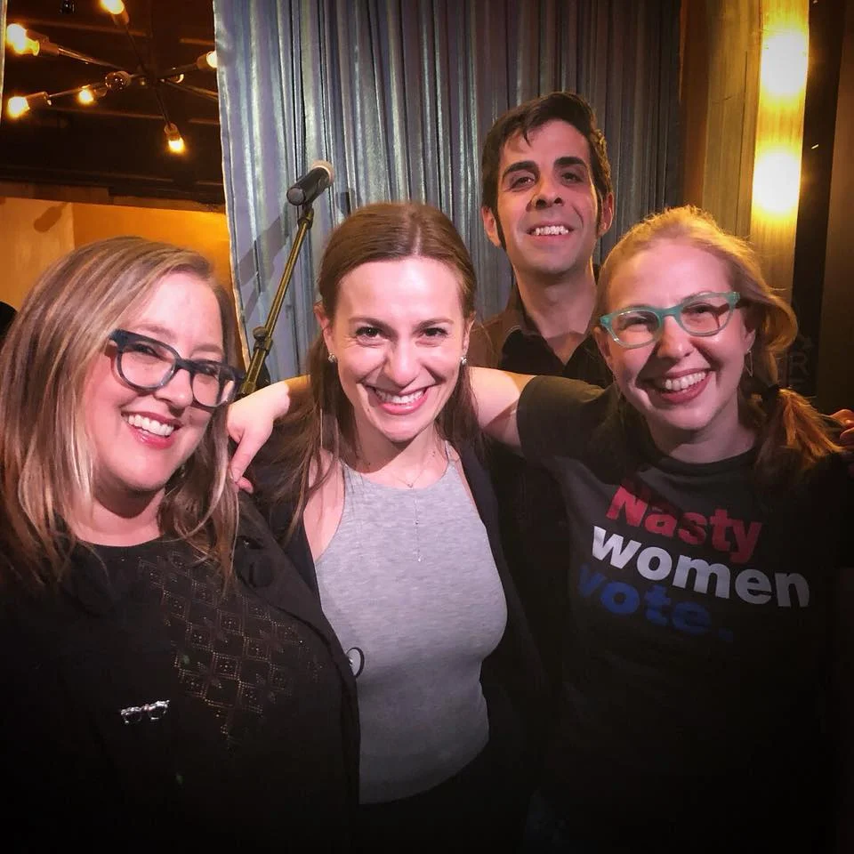 With special guest (now NY State Senator) Alessandra Biaggi at Sid Gold's Request Room