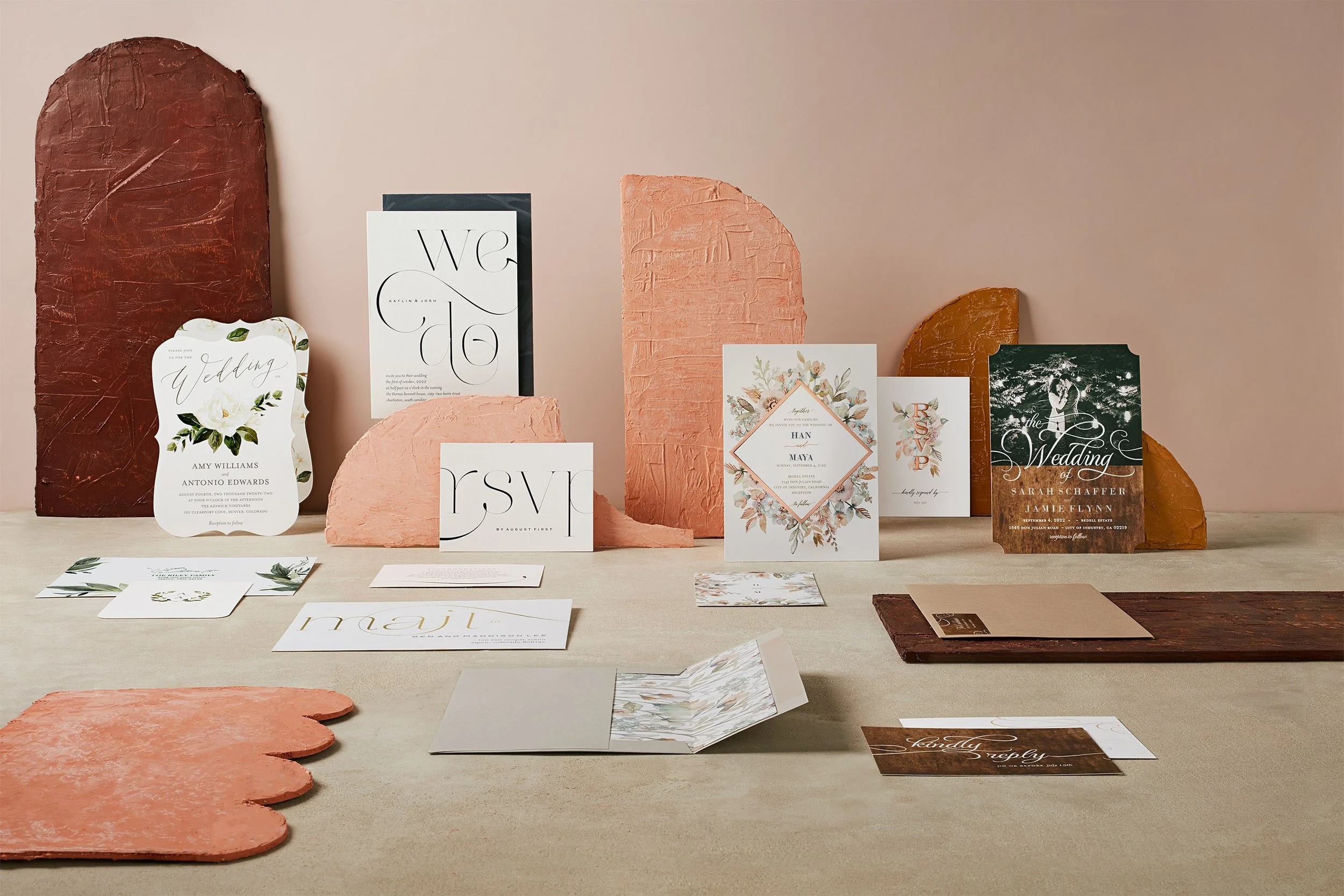 Pegboard Product Lifestyle for Shutterfly Wedding Shop