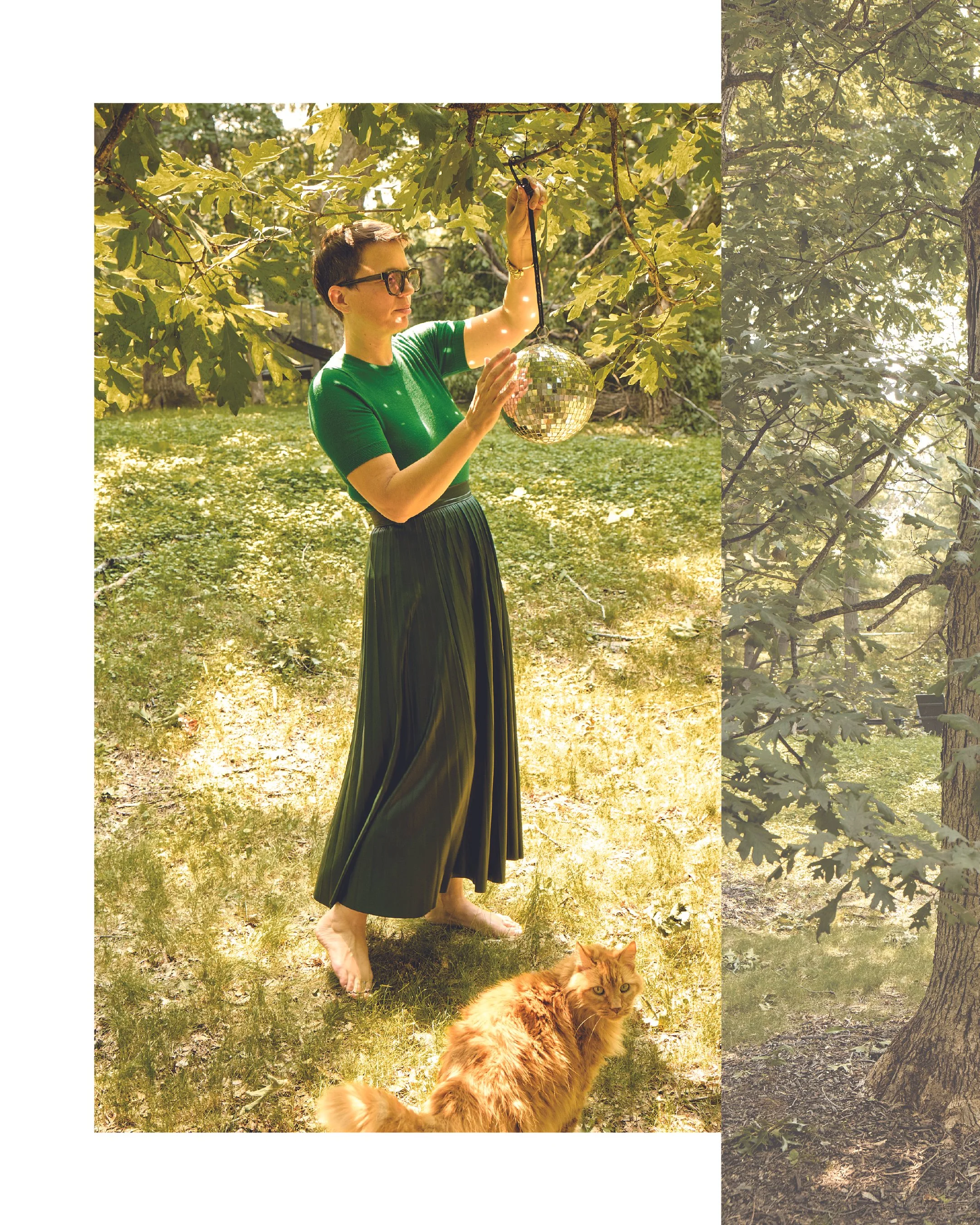 Pegboard Location Portrait of April Mueller