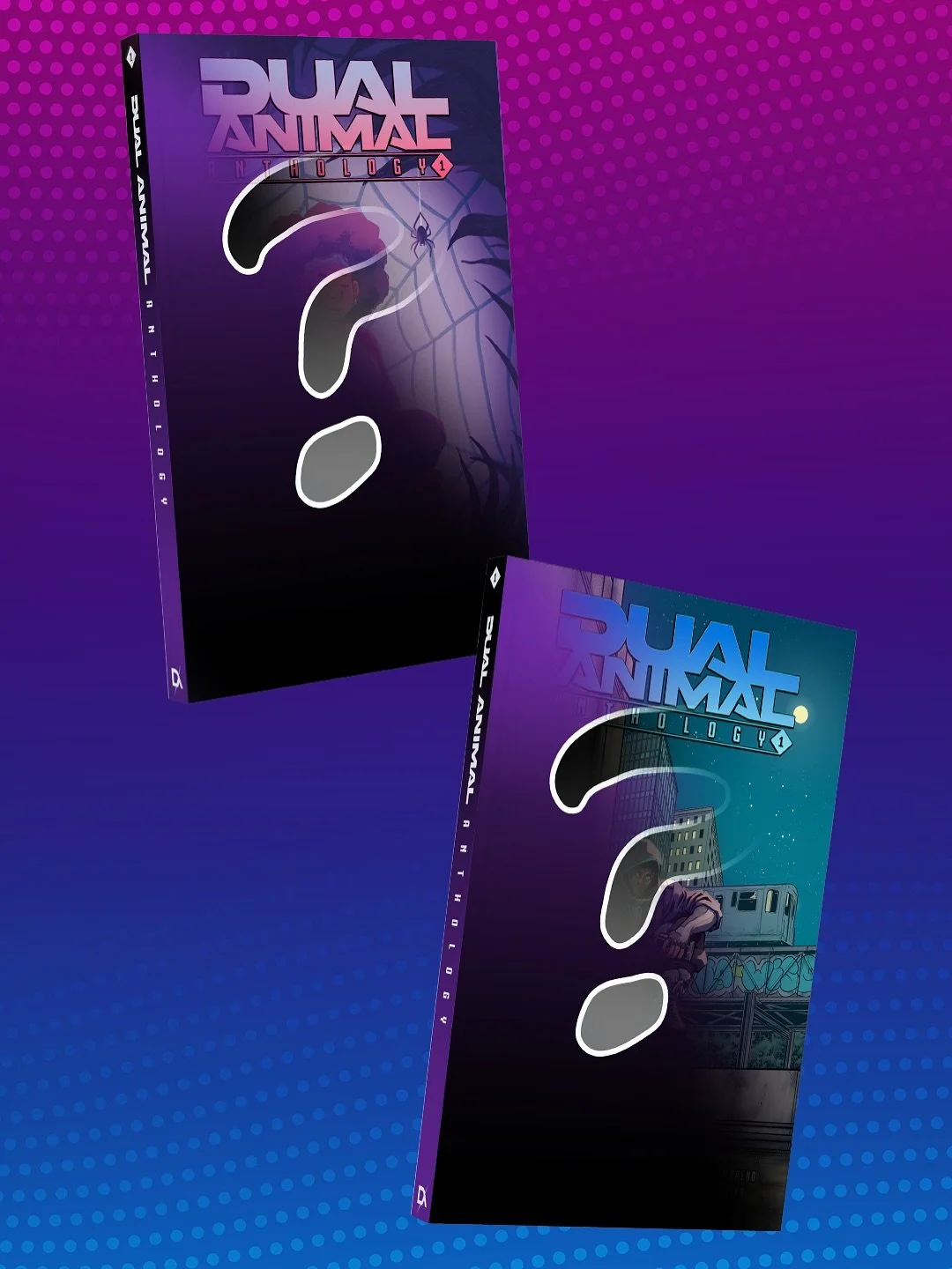 Scroll the carousel to reveal the final two variant covers for Dual Animal Anthology: Vol. 1! 📕

Check out Cover F from @nikolasnak for Honey Darling&rsquo;s Gardening Guide 🌸 and Cover G from @salo_arte for K.E.N. 🤖

It&rsquo;s also the last chan