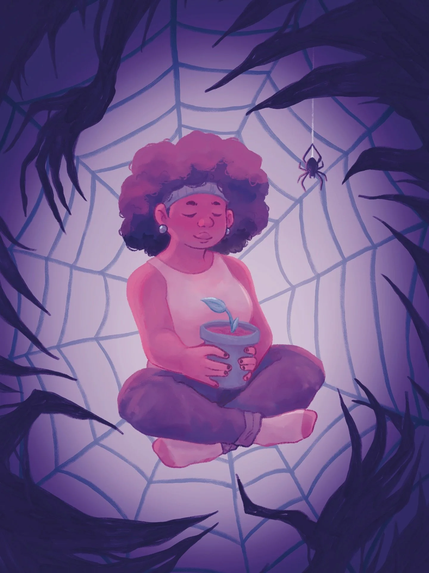 Finding our peace in the chaos 🕸️

DUAL ANIMAL ANTHOLOGY VOL. 1 Cover F by @nikolasnak 

Today was #NationalStressAwarenessDay . We all carry stress, but it&rsquo;s important to not overlook the importance of rest and balance. Remember to take a mom