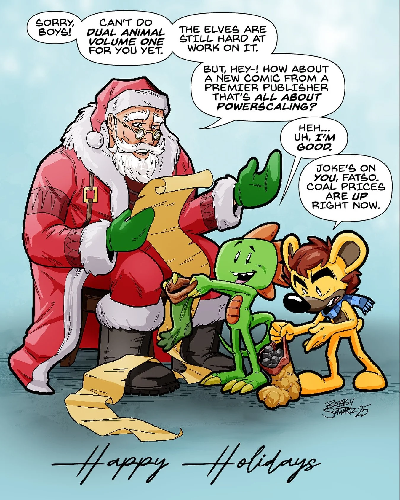 It might not be clean energy, but it&rsquo;s valuable 🎁

From our Kickstarter Holiday Update:

As the year draws to a close, we wanted to take a moment to wish you all a joyful, restful, and meaningful holiday season with however you celebrate and w