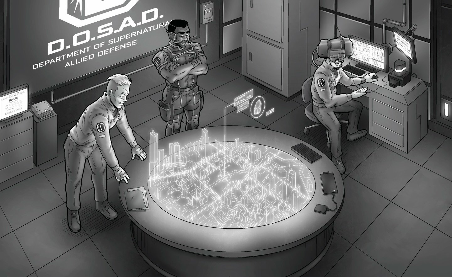 &ldquo;There are truths humanity was never meant to know.&rdquo; 🏅🔫

For nearly a century, D.O.S.A.D. has stood in the shadows investigating the unexplainable, containing the impossible, and protecting the world from forces it doesn&rsquo;t know ex