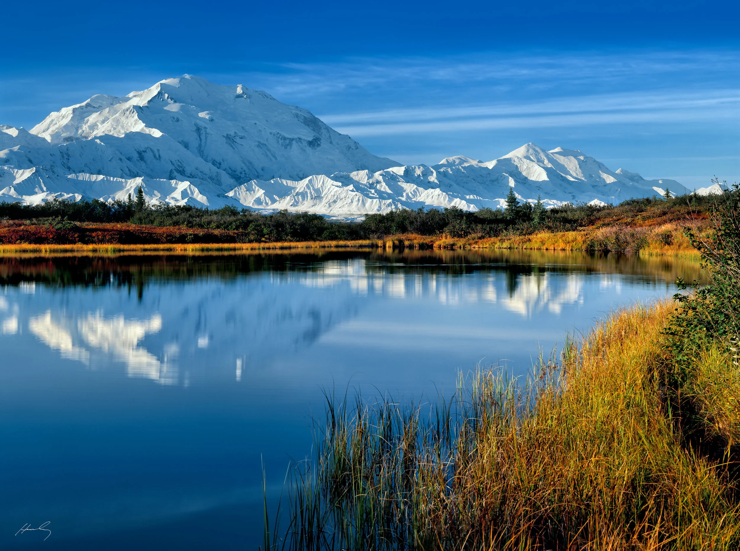 “Denali At Reflection Pond” Denali N.P., Alaska