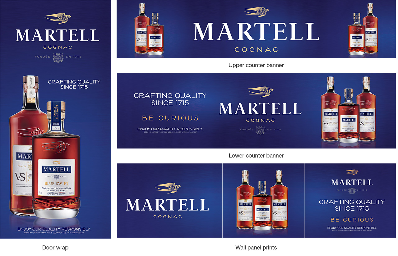 All images subject to copyright by their respective owners. Heineken and Dos Equis are registered trademarks of Heineken International. Martell Cognac is a registered trademark of Pernod Ricard S.A.