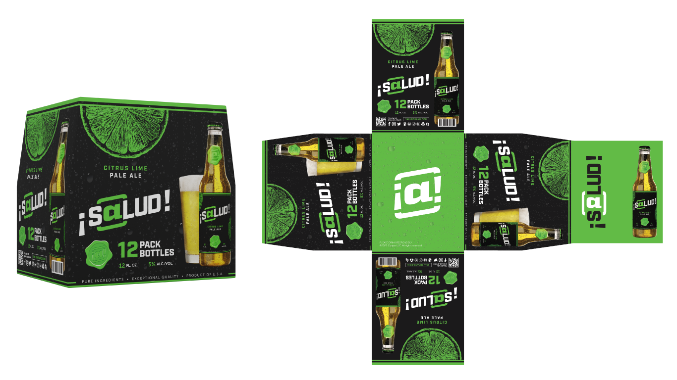 ¡S@lud! 12-pack case render + layout