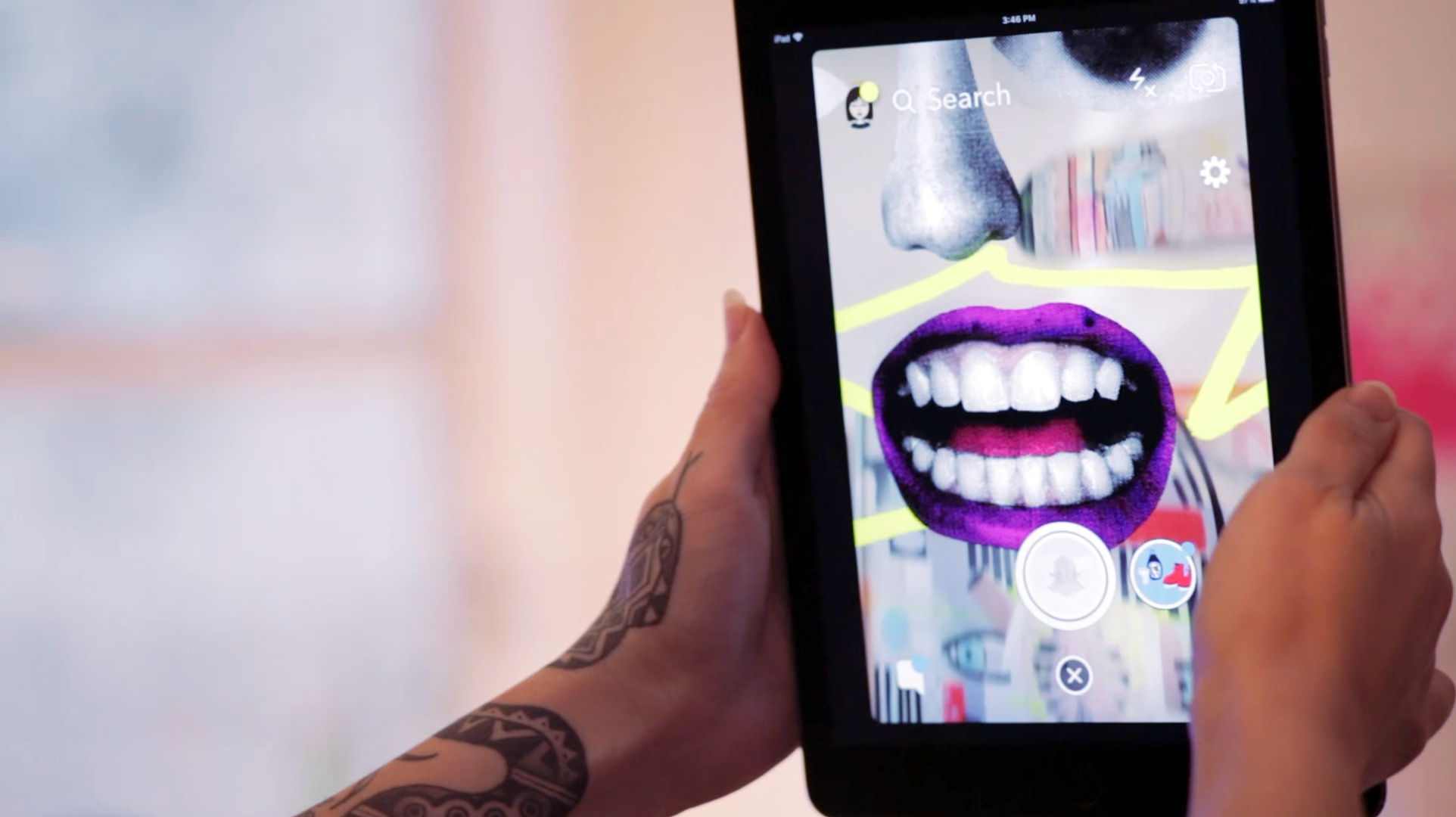 Alie’s Snapchat series Powered by the People