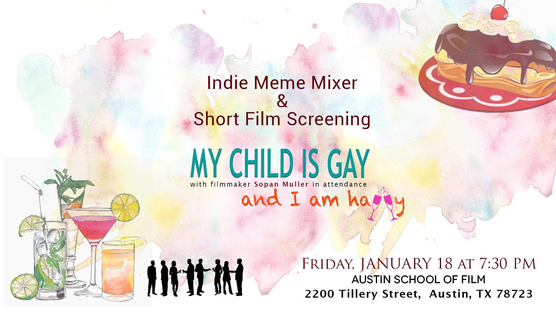 Indie Meme Mixer & Short Film Screening with filmmaker Sopan Muller