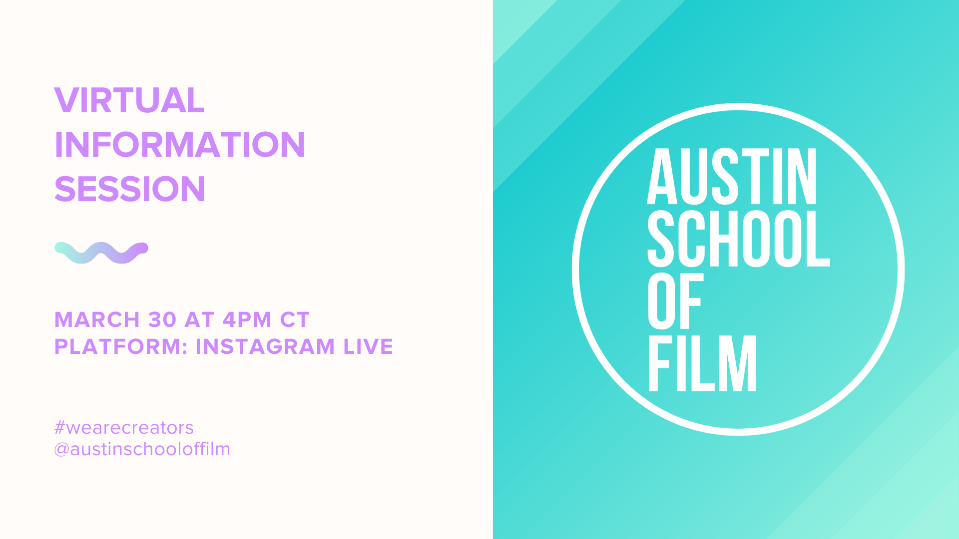 LET'S MEET: Virtual Information Session