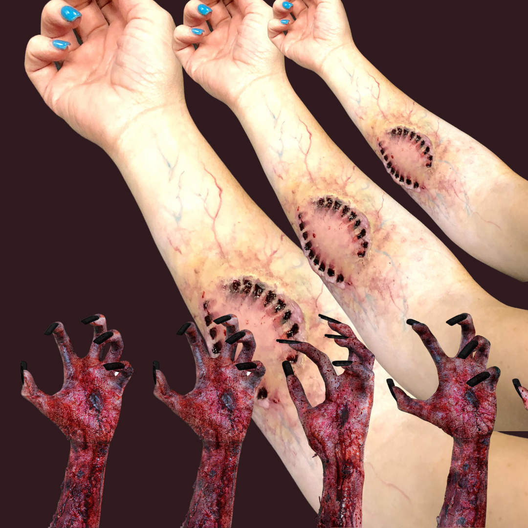 PLAY AT HOME: SFX Makeup Workshop > Bites & Teeth Wounds