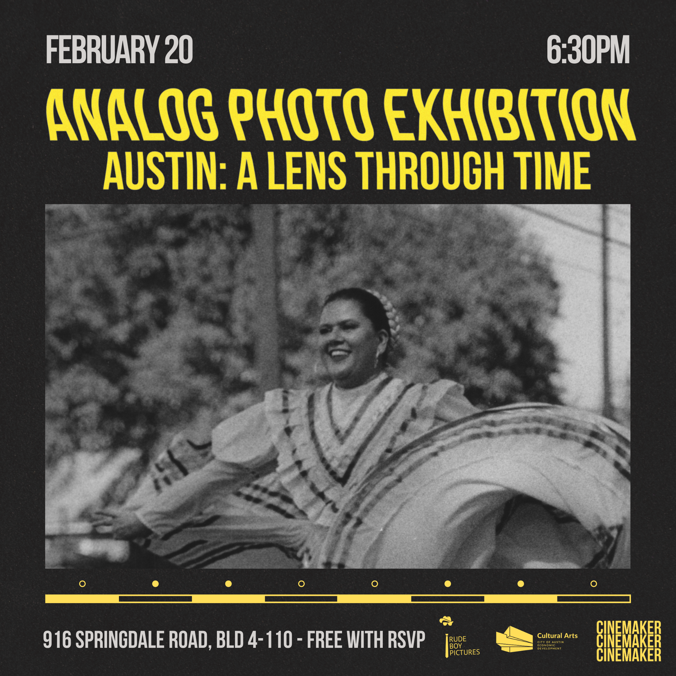 ANALOG PHOTO EXHIBITION: Austin: A Lens Through Time (FREE)