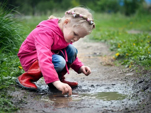 Why a bit of dirt might be good for your child.