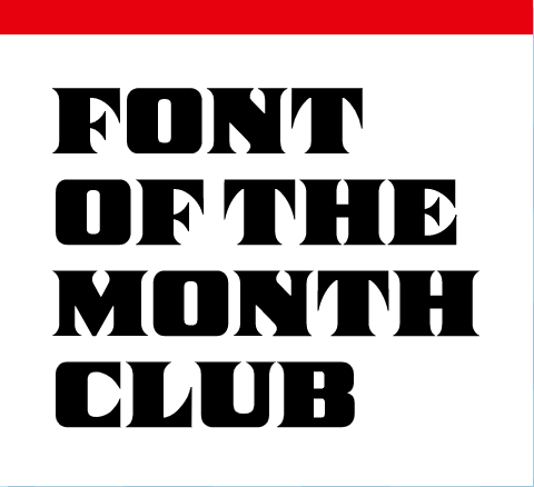 Font of the Month Club Subscription - $18 for three months