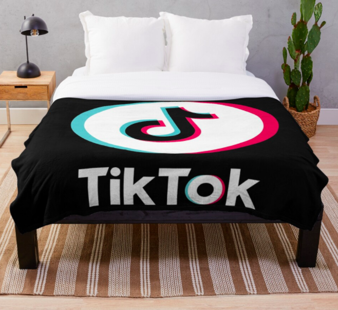 Tik Tok Throw Blanket - $38.92