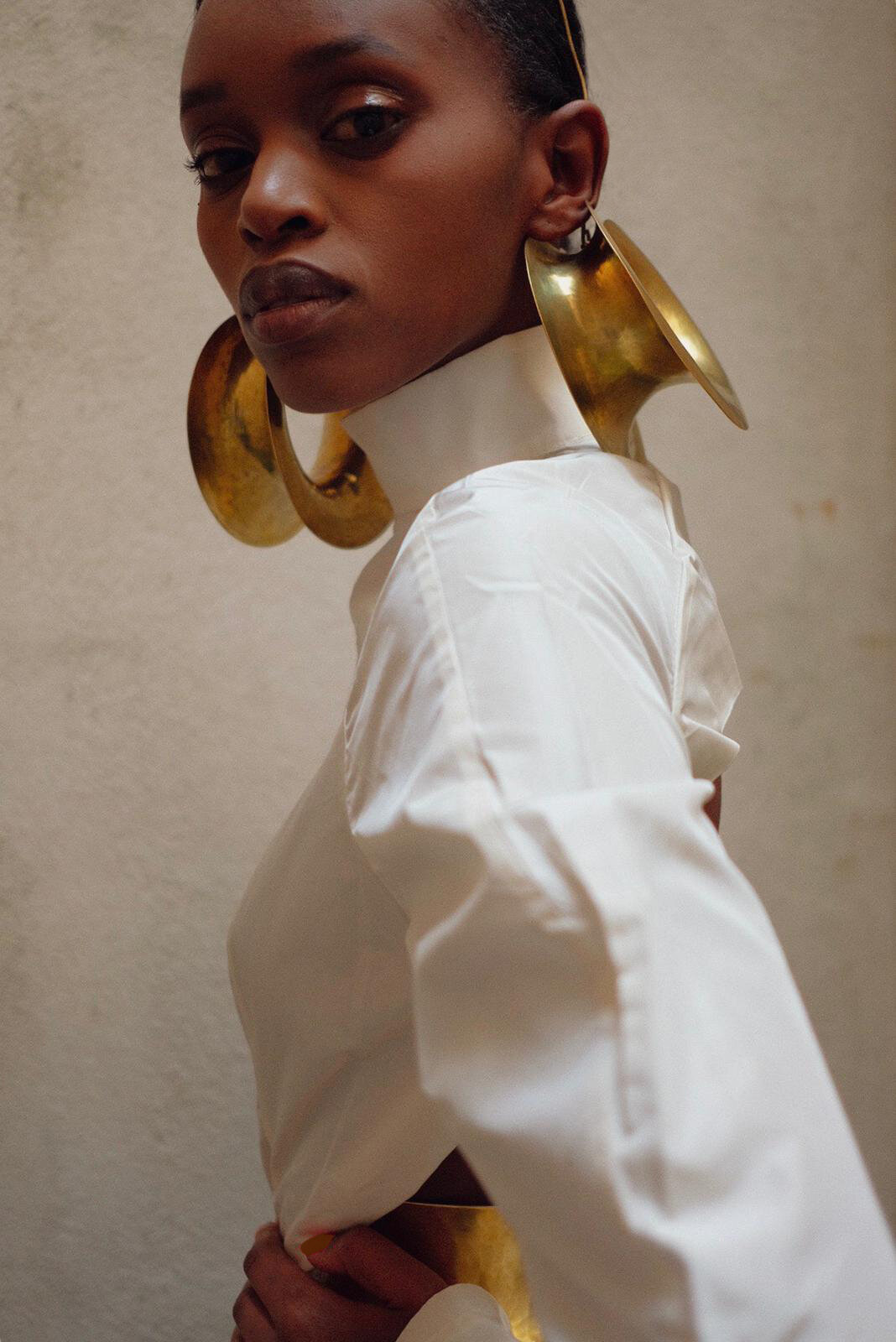 Black Body Collection designed by Ayida Solé Creative & Art Direction by Ayida Solé Body Framer Jewlery designed by Ayida Solé