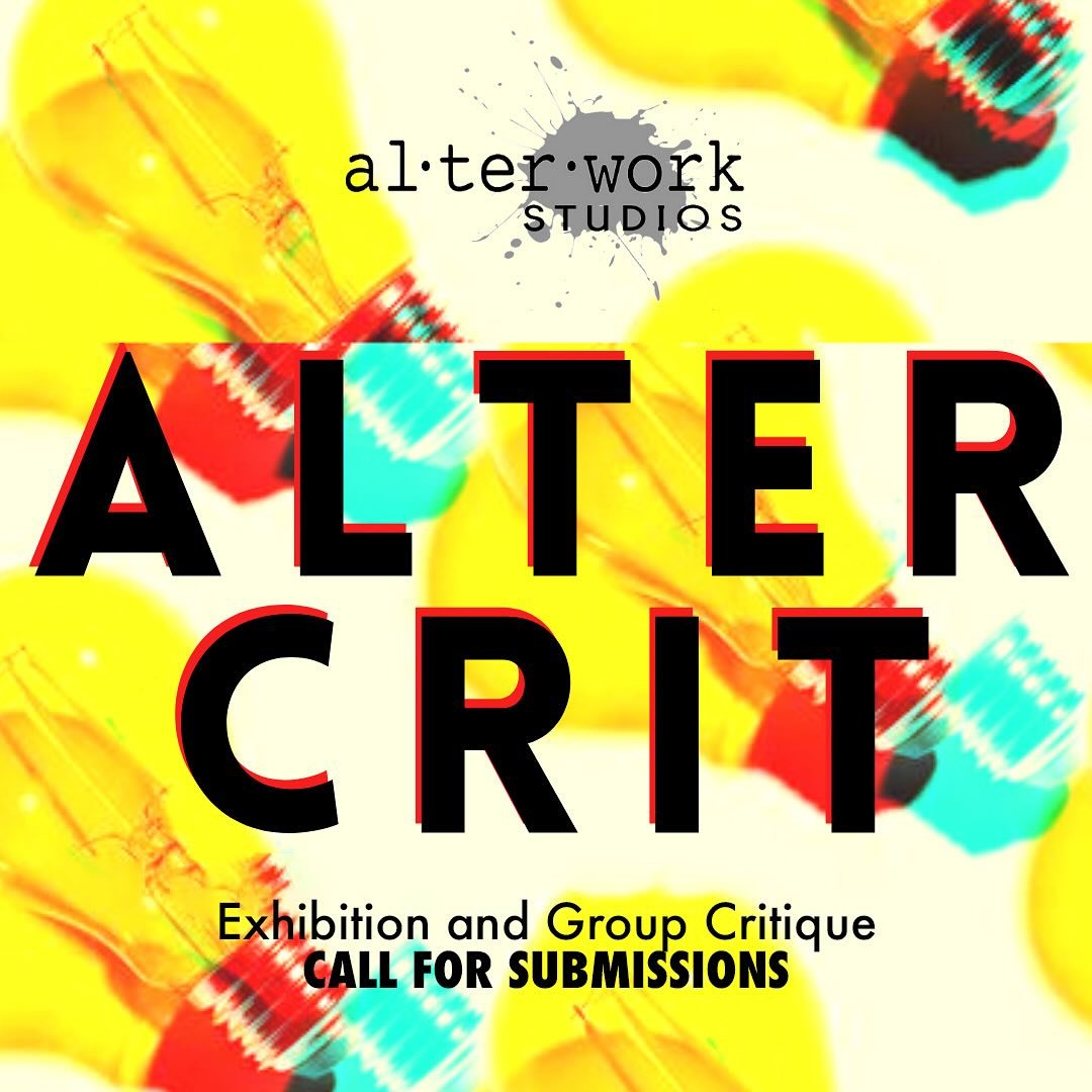 Are you an artist looking for feedback on your work? APPLY to #AlterCrit! AlterCrit is a pop-up public critique held in the #alterworkstudios gallery. This year it will be help on Saturday, May 18th from 6-9PM during the #licartsopen Deadline to appl