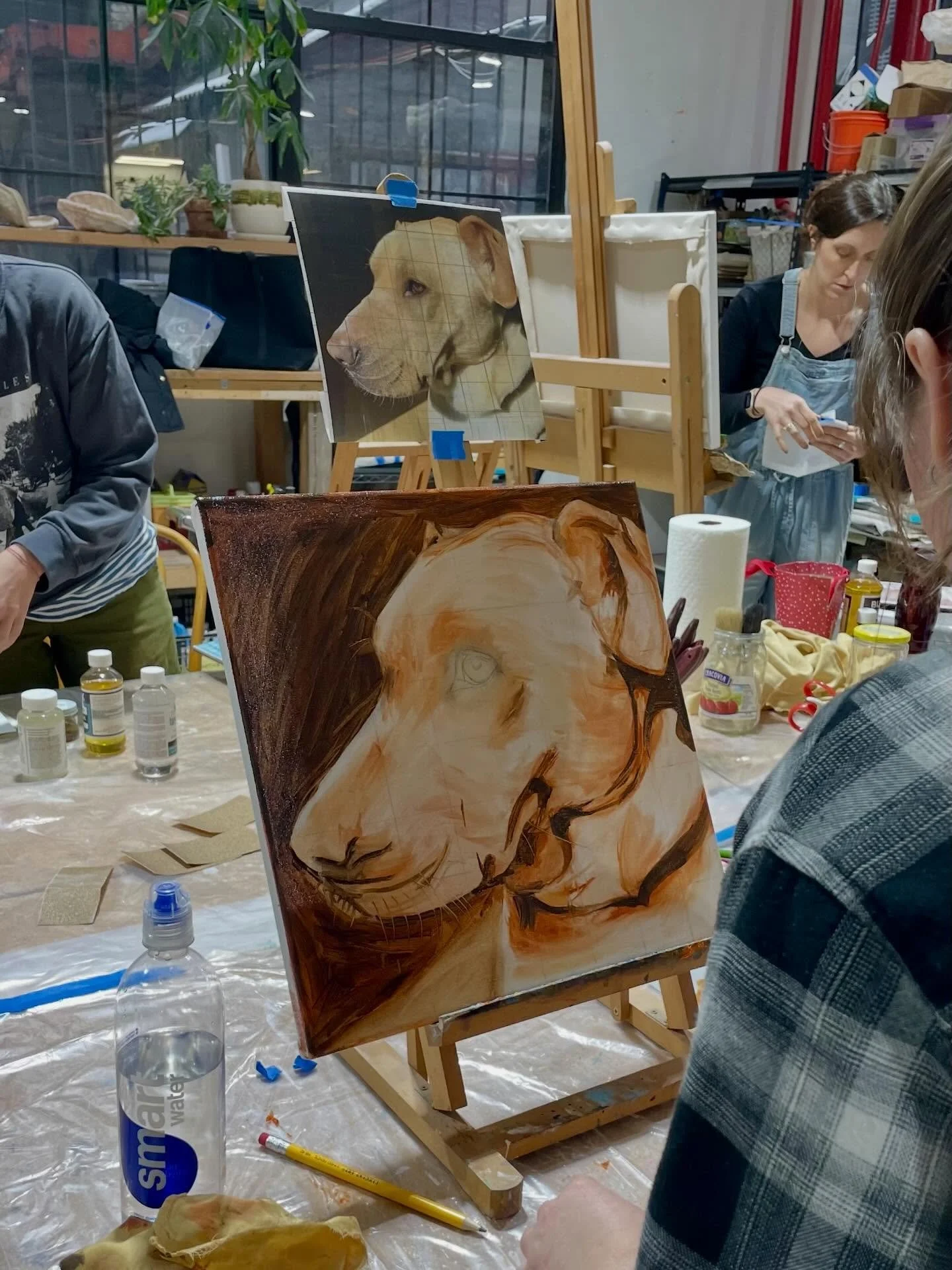 A new session of Oil Painting with @oljastipanovic starts on Saturday, February 21st. Last session we focused on portraits, this time we&rsquo;re tackling landscapes. Get your paints and brushes ready! &ldquo;Classes&rdquo; link in bio to register! #